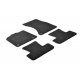 Set tappeti su misura in moquette nero