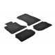 Set tappeti su misura in moquette nero