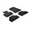 Set tappeti su misura in moquette nero