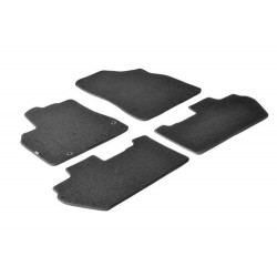 Set tappeti su misura in moquette nero