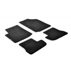 Set tappeti su misura in moquette nero