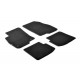 Set tappeti su misura in moquette nero