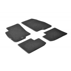 Set tappeti su misura in moquette nero