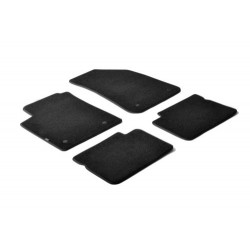 Set tappeti su misura in moquette nero