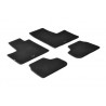 Set tappeti su misura in moquette nero