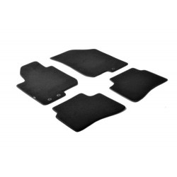 Set tappeti su misura in moquette nero