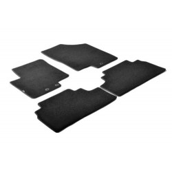 Set tappeti su misura in moquette nero