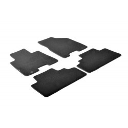 Set tappeti su misura in moquette nero