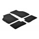 Set tappeti su misura in moquette nero
