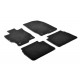 Set tappeti su misura in moquette nero