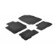 Set tappeti su misura in moquette nero