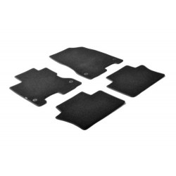 Set tappeti su misura in moquette nero