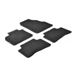 Set tappeti su misura in moquette nero