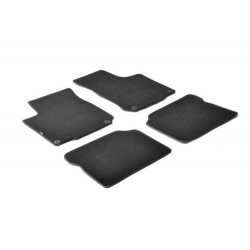 Set tappeti su misura in moquette nero