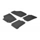 Set tappeti su misura in moquette nero