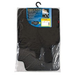 Set tappeti su misura in moquette nero