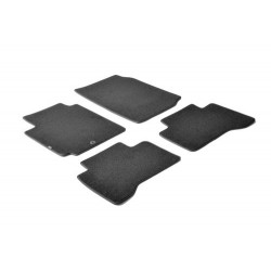 Set tappeti su misura in moquette nero