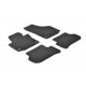 Set tappeti su misura in moquette nero