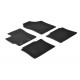 Set tappeti su misura in moquette nero