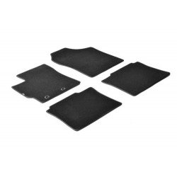 Set tappeti su misura in moquette nero