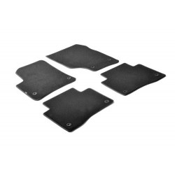 Set tappeti su misura in moquette nero