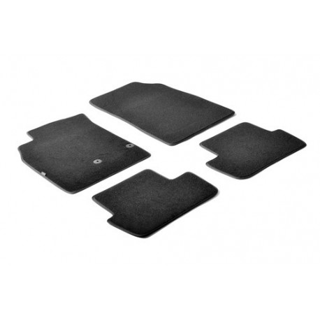 Set tappeti su misura in moquette nero