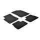Set tappeti su misura in moquette nero