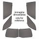 Kit tendine Privacy Peugeot 208 5 porte 4/12 in poi