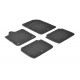 Set tappeti su misura in moquette nero