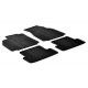 Set tappeti su misura in gomma