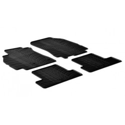 Set tappeti su misura in gomma