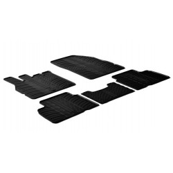 Set tappeti su misura in gomma