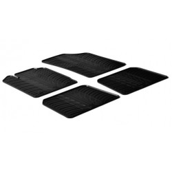Set tappeti su misura in gomma