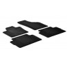 Set tappeti su misura in gomma