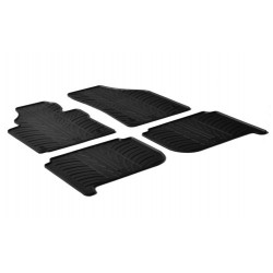 Set tappeti su misura in gomma