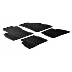Set tappeti su misura in gomma
