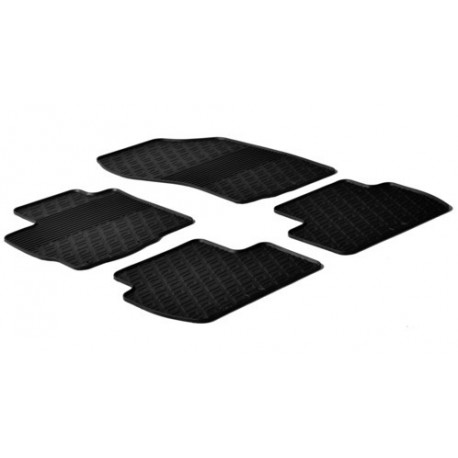 Set tappeti su misura in gomma