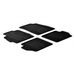 Set tappeti su misura in gomma