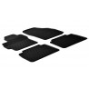 Set tappeti su misura in gomma