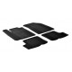 Set tappeti su misura in gomma
