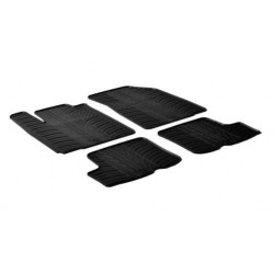 Set tappeti su misura in gomma