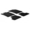 Set tappeti su misura in gomma