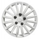 C 071 X Treme Kit 4 Copricerchi Coppe ruota diametro 15 bianco lucido