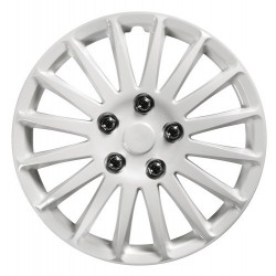 C 071 X Treme Kit 4 Copricerchi Coppe ruota diametro 16 bianco lucido