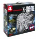 C 124 X Treme Kit 4 Copricerchi Coppe ruota diametro 14