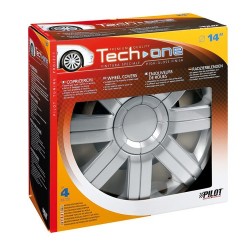 Sportive Kit 4 Copricerchi Coppe ruota diametro 14