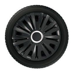 Royal Black Kit 4 Copricerchi Coppe ruota diametro 13
