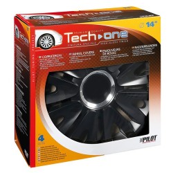 Royal Black Kit 4 Copricerchi Coppe ruota diametro 14