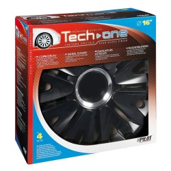 Royal Black Kit 4 Copricerchi Coppe ruota diametro 16