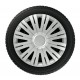 Active Silver Kit 4 Copricerchi Coppe ruota diametro 13
